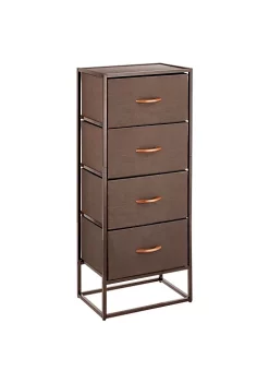 Top 10 😉 MDesign 3-Drawer Fabric Nightstand with Wood Handles 😀 -Storage Basket Store Belk 1826