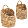 Outlet β MDesign Woven Hyacinth Hanging Basket Set π 1 Outlet β MDesign Woven Hyacinth Hanging Basket Set π -Storage Basket Store Belk 1830