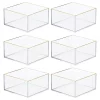 Best reviews of 🛒 MDesign Stackable Cube Bin 7.5" x 7.5" x 4" ✔️
