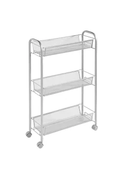 Best deal 👍 MDesign 3-Tier Cart with Handles ❤️ -Storage Basket Store Belk 1856