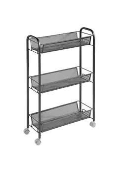 Best deal 👍 MDesign 3-Tier Cart with Handles ❤️ -Storage Basket Store Belk 1858