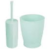 Buy 🌟 MDesign Toilet Bowl Brush + Wastebasket Set 💯 -Storage Basket Store Belk 190