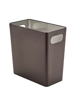 Buy 👏 MDesign 7.8-Liter Rectangular Metal Trash Can with Handles ⭐ -Storage Basket Store Belk 1910