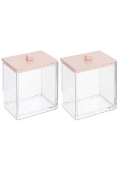 New 🛒 MDesign Square Canister with Lid 😍 -Storage Basket Store Belk 1937