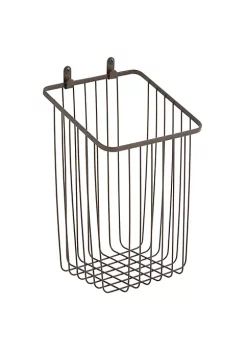Best Pirce 🤩 MDesign 2-Roll Wall Mount Wire Toilet Paper Basket 🥰