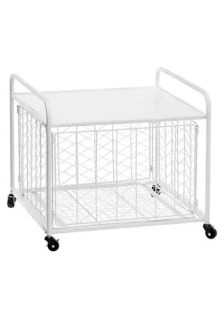 Best reviews of 😉 MDesign Wire Mini Fridge Cart 🤩 -Storage Basket Store Belk 1986