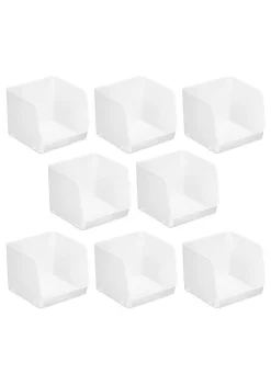 Promo 🤩 MDesign Wide Open Front Stackable Bin 12" x 15" x 6" 🎁