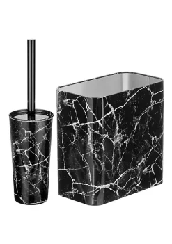 Best Sale ❤️ MDesign Trash Can + Toilet Brush Set 😉
