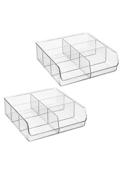 Best Sale 😉 MDesign 6-Section Bin 11" x 11" x 3.5" ⭐