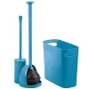 Cheapest ⌛ MDesign Toilet Brush, Plunger, + Trash Can Set 🔔 -Storage Basket Store Belk 2097