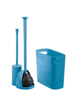 Cheapest ⌛ MDesign Toilet Brush, Plunger, + Trash Can Set 🔔