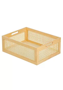 Buy ⌛ MDesign Lattice Storage Bin 16" x 12" x 6" ✔️