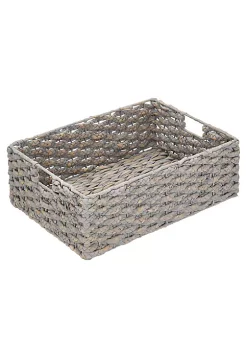 Top 10 🔔 MDesign Braided Hyacinth Basket with Handles 16" x 12" x 6" 🎉