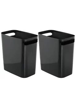 Top 10 ✨ MDesign 9.5-Liter Trash Can with Handles 🥰 -Storage Basket Store Belk 2116