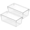 Discount ⌛ MDesign Stackable In-Drawer Organizer 🔔 -Storage Basket Store Belk 2142
