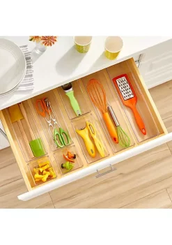 Discount ⌛ MDesign Stackable In-Drawer Organizer 🔔 -Storage Basket Store Belk 2144