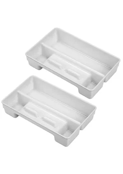 Budget 😀 MDesign In-Drawer Toothbrush Tray 🌟 -Storage Basket Store Belk 2194
