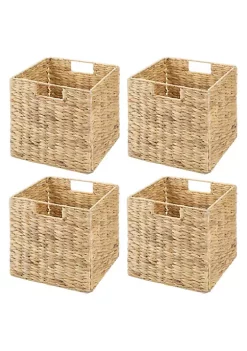 Best Pirce π MDesign Woven Hyacinth Cube Basket 11" x 11" x 11" π₯° 9 Best Pirce π MDesign Woven Hyacinth Cube Basket 11" x 11" x 11" π₯° -Storage Basket Store Belk 2298