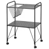 New 𧨠MDesign 2-Tier Metal Rolling Cart with Wire Basket π 2 New 𧨠MDesign 2-Tier Metal Rolling Cart with Wire Basket π -Storage Basket Store Belk 2340