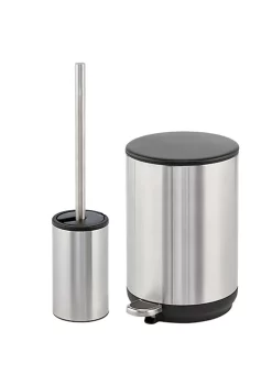 Top 10 💯 MDesign 5-Liter Metal Waste Can + Toilet Brush 💯 -Storage Basket Store Belk 2384