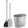 Wholesale 🌟 MDesign Toilet Brush, Plunger, + Trash Can Set 🥰 -Storage Basket Store Belk 242
