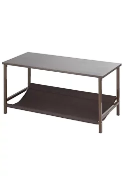 Budget 🔥 MDesign 👟 Shoe Storage Rack with Fabric Shelf 🎁 -Storage Basket Store Belk 2421