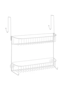 Cheapest 🔥 MDesign Wide Over Door Wire Shower Caddy with Hooks 😉 -Storage Basket Store Belk 2426