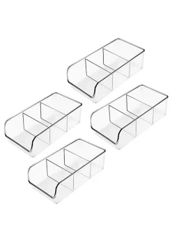 Hot Sale 🥰 MDesign 3-Section Plastic Packet Organizer 🛒