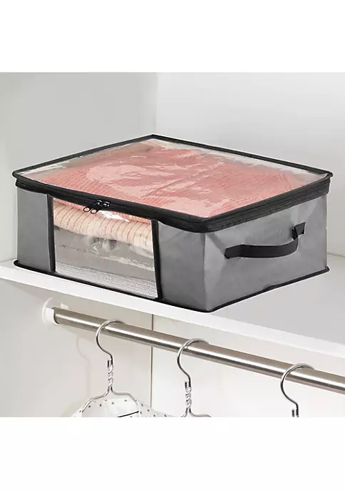 Cheap β€οΈ MDesign 4-Piece Fabric Storage Bag Set π 4 Cheap β€οΈ MDesign 4-Piece Fabric Storage Bag Set π - Image 2