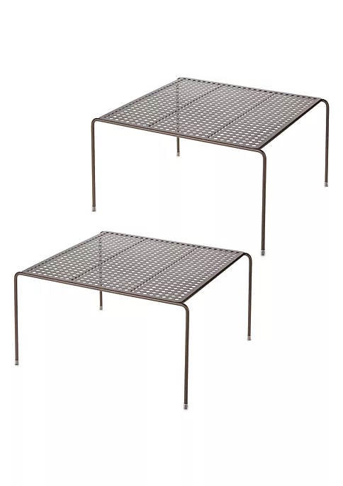 Outlet ๐ MDesign Square Metal Shelf Riser ๐ 4 Outlet ๐ MDesign Square Metal Shelf Riser ๐ - Image 2