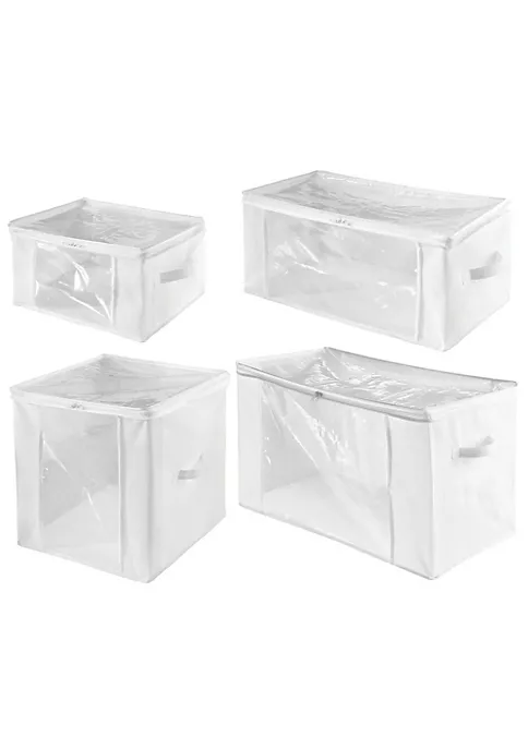 Cheap β€οΈ MDesign 4-Piece Fabric Storage Bag Set π 7 Cheap β€οΈ MDesign 4-Piece Fabric Storage Bag Set π - Image 5