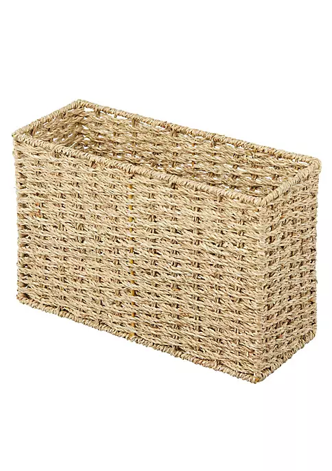 Discount β€οΈ MDesign Woven Seagrass Toilet Paper Storage Basket 15" x 6" x 10" π 6 Discount β€οΈ MDesign Woven Seagrass Toilet Paper Storage Basket 15" x 6" x 10" π - Image 4