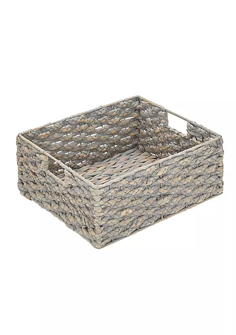 Hot Sale π₯° MDesign Braided Hyacinth Basket with Handles 13" x 12" x 6" π 3 Hot Sale π₯° MDesign Braided Hyacinth Basket with Handles 13" x 12" x 6" π
