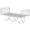 Outlet π MDesign 6-Hook Wall Mount Wire Shelf π€© 2 Outlet π MDesign 6-Hook Wall Mount Wire Shelf π€© -Storage Basket Store Belk 2547