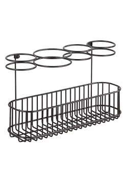 Cheap 🔥 MDesign Wall Mount Wire Hair Tool Rack 👍 -Storage Basket Store Belk 2557