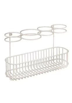 Cheap 🔥 MDesign Wall Mount Wire Hair Tool Rack 👍 -Storage Basket Store Belk 2558