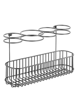 Cheap 🔥 MDesign Wall Mount Wire Hair Tool Rack 👍 -Storage Basket Store Belk 2559