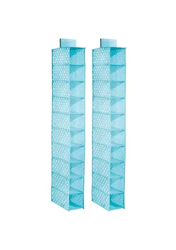 Best Pirce 🔥 MDesign 10-Section Hanging 👟 Shoe Organizer 🎁 -Storage Basket Store Belk 2575