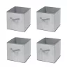 Top 10 ✨ MDesign Fabric Bin with Front Handle Set 14" x 13" x 13" 👏 -Storage Basket Store Belk 2580