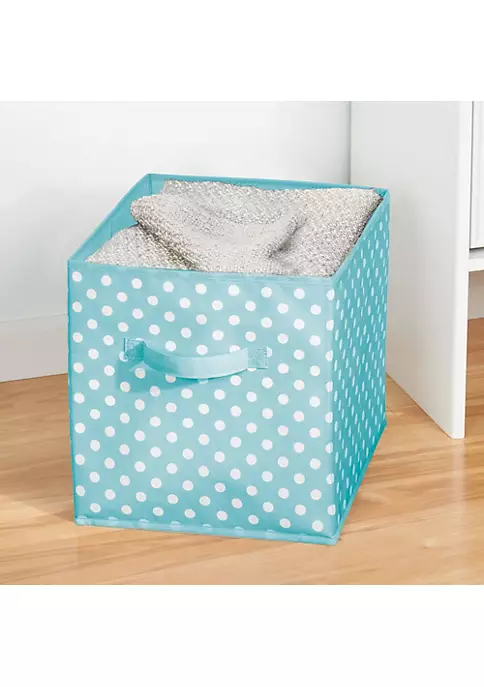 Best Sale ๐ MDesign Polka Dot Bin with Handles 13.5" x 12.5" x 13" ๐ 4 Best Sale ๐ MDesign Polka Dot Bin with Handles 13.5" x 12.5" x 13" ๐ - Image 2