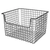 New 🌟 MDesign Wire Open Front Basket 12" x 10" x 8" 🔔 -Storage Basket Store Belk 2594