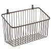Hot Sale β MDesign Wall Mount Wire Basket 12" x 5" x 7" π 2 Hot Sale β MDesign Wall Mount Wire Basket 12" x 5" x 7" π -Storage Basket Store Belk 2630