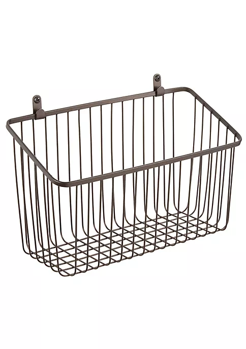 Hot Sale β MDesign Wall Mount Wire Basket 12" x 5" x 7" π 4 Hot Sale β MDesign Wall Mount Wire Basket 12" x 5" x 7" π - Image 2
