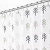 Outlet 👏 MDesign Contemporary Arrow Shower Curtain ⌛ -Storage Basket Store Belk 2632