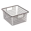 Cheapest π₯° MDesign Wire Basket with Handles 10" x 9" x 5" π₯ 1 Cheapest π₯° MDesign Wire Basket with Handles 10" x 9" x 5" π₯ -Storage Basket Store Belk 2647