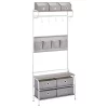 Flash Sale 👍 MDesign Hall Tree with Drawers 🥰 -Storage Basket Store Belk 2670