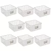 Coupon 🌟 MDesign Wire Basket with Label Holder 12" x 12" x 6" ❤️ -Storage Basket Store Belk 2679