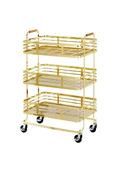 Best Sale π― MDesign 3-Tier Flat Wire Cart π₯ 9 Best Sale π― MDesign 3-Tier Flat Wire Cart π₯ -Storage Basket Store Belk 2684