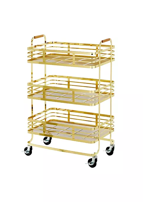 Best Sale π― MDesign 3-Tier Flat Wire Cart π₯ 6 Best Sale π― MDesign 3-Tier Flat Wire Cart π₯ - Image 4