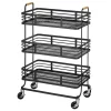 Brand new 💯 MDesign 3-Tier Flat Wire Cart ❤️